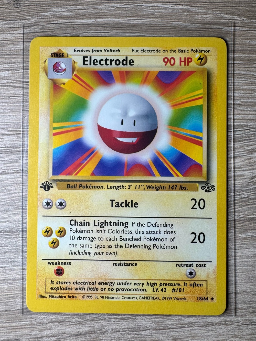 Electrode #18/1st Edition/Pokemon Jungle